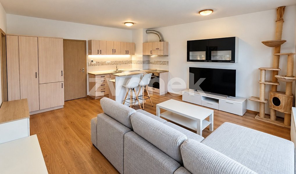 Pronájem bytu 2+kk, 57 m², Příluky - Zlín, Zlín