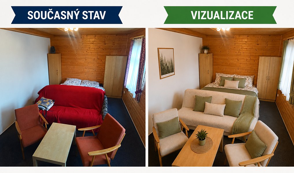 Prodej chaty/chalupy 58 m² s pozemkem 287 m², Pecka – náhled fotky 8