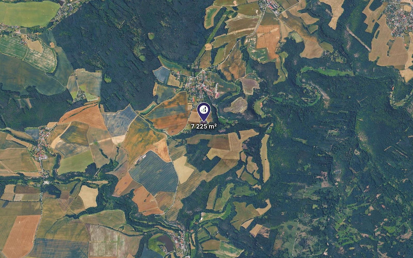 Prodej pole 7 225 m² – fotografie 2