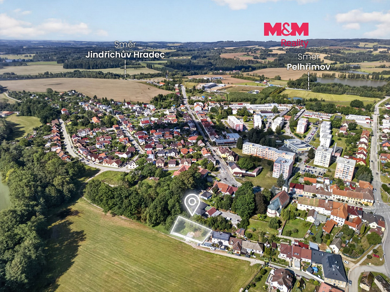 Prodej stavebního pozemku 601 m²