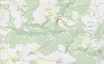 Dražba lesa 10 071 m², Štichovice