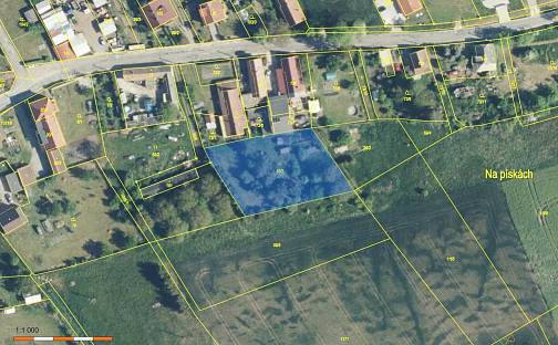 Prodej stavebního pozemku 1 135 m², Skalice - Číbuz, okres Hradec Králové