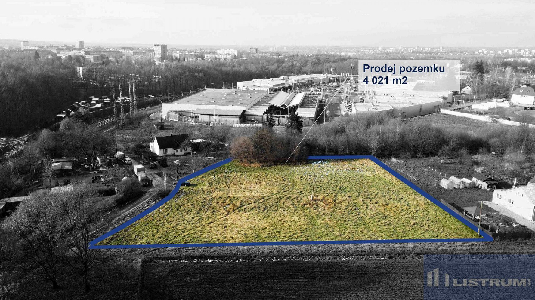 Prodej komerčního pozemku 4 021 m² – fotografie 2