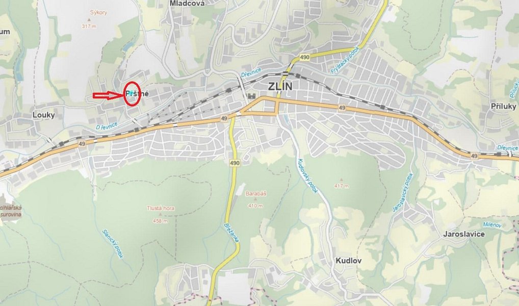 Prodej pozemku 3 479 m², Zlín – náhled fotky 5