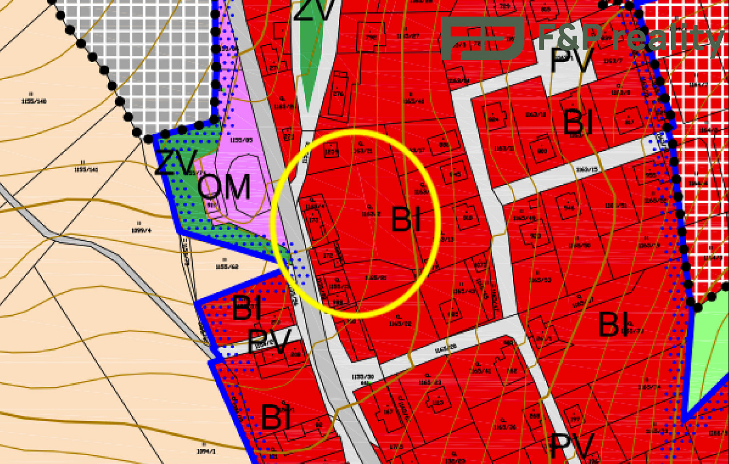 Prodej stavebního pozemku 1 210 m² – fotografie 5