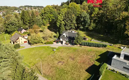 Prodej stavebního pozemku 1 023 m², Jablonec nad Nisou - Kokonín