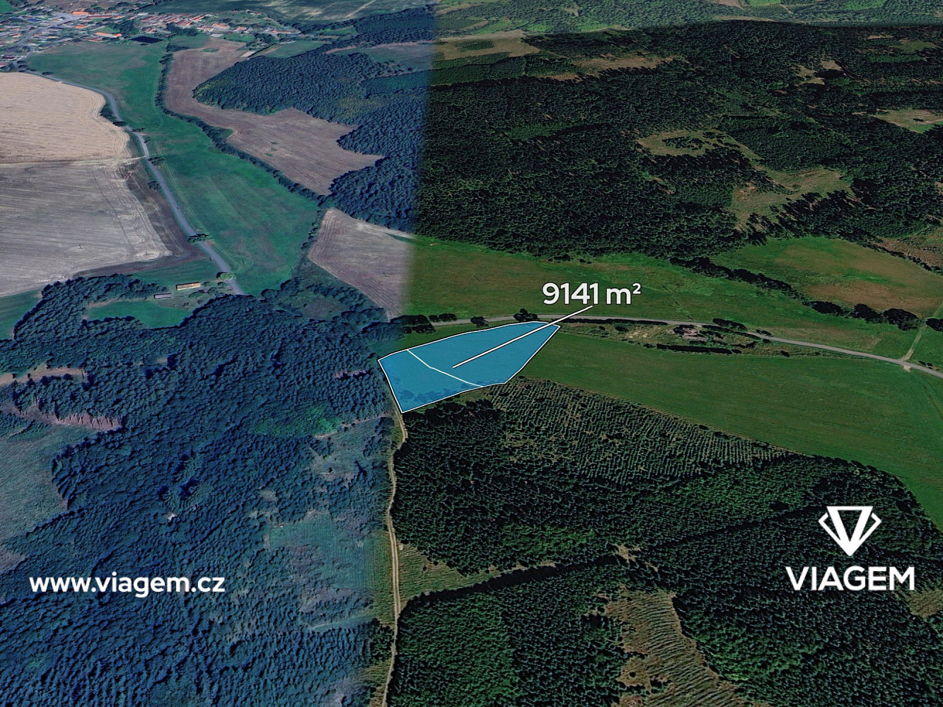 Prodej pole 9 141 m²