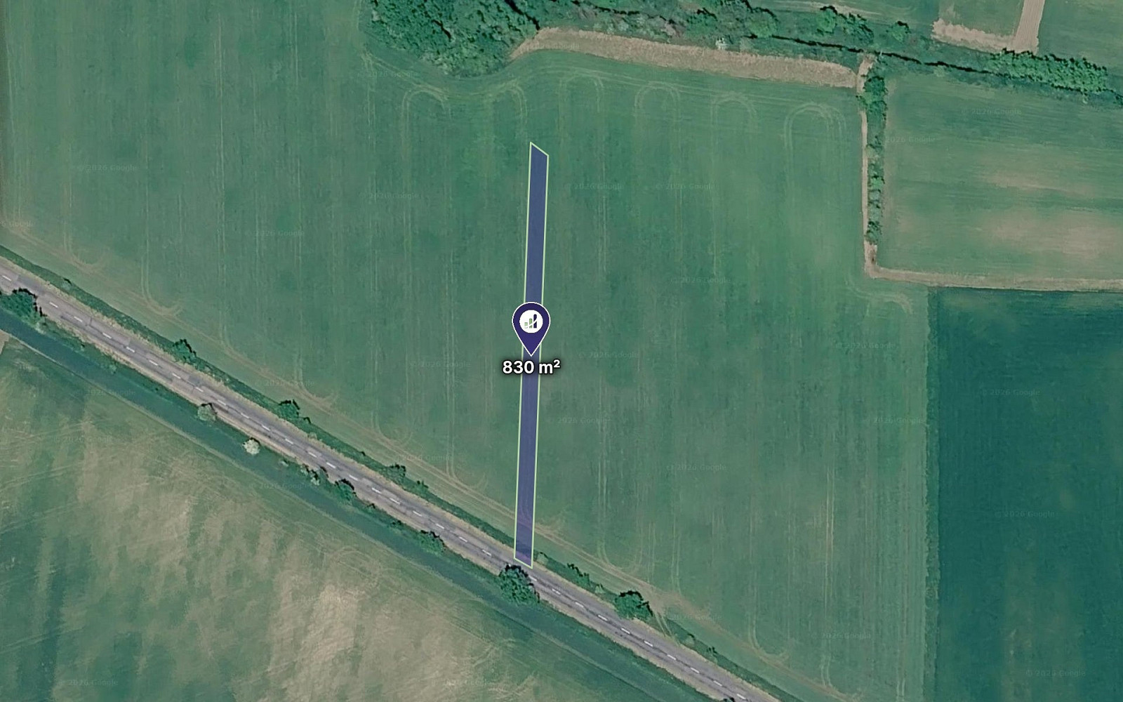 Prodej pole 1 940 m² – fotografie 2