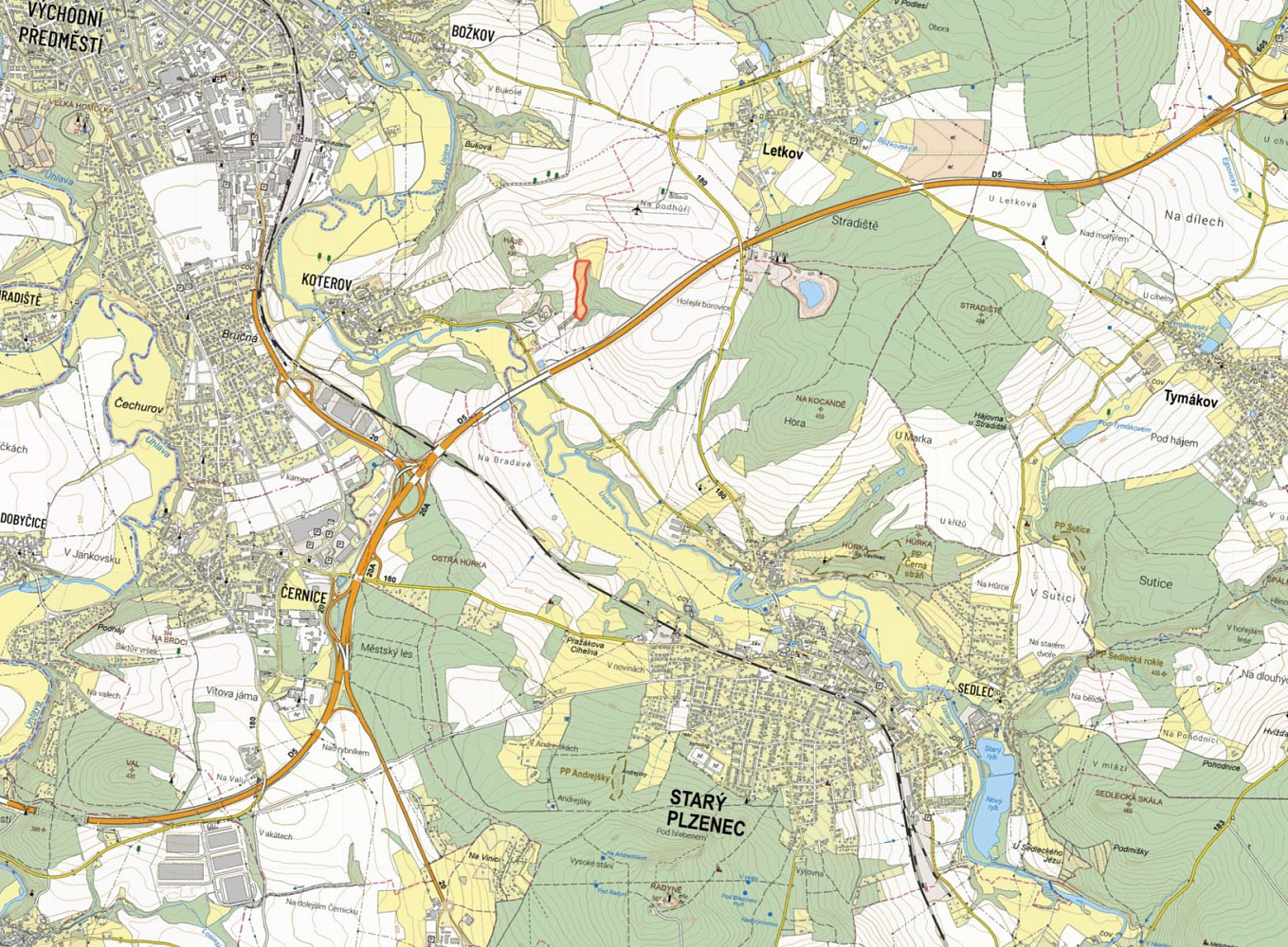 Prodej louky 25 956 m²