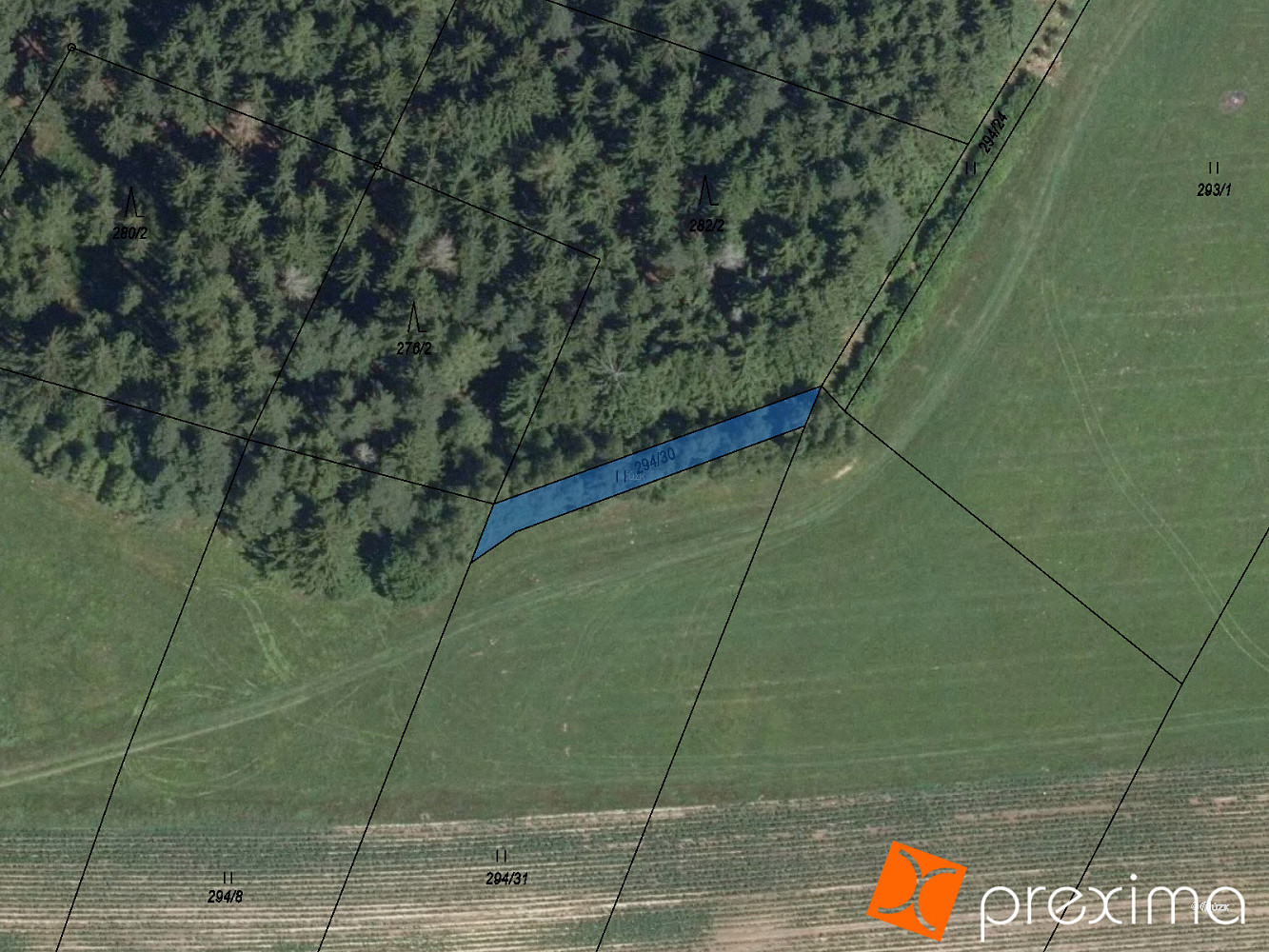 Prodej pozemku 110 m²
