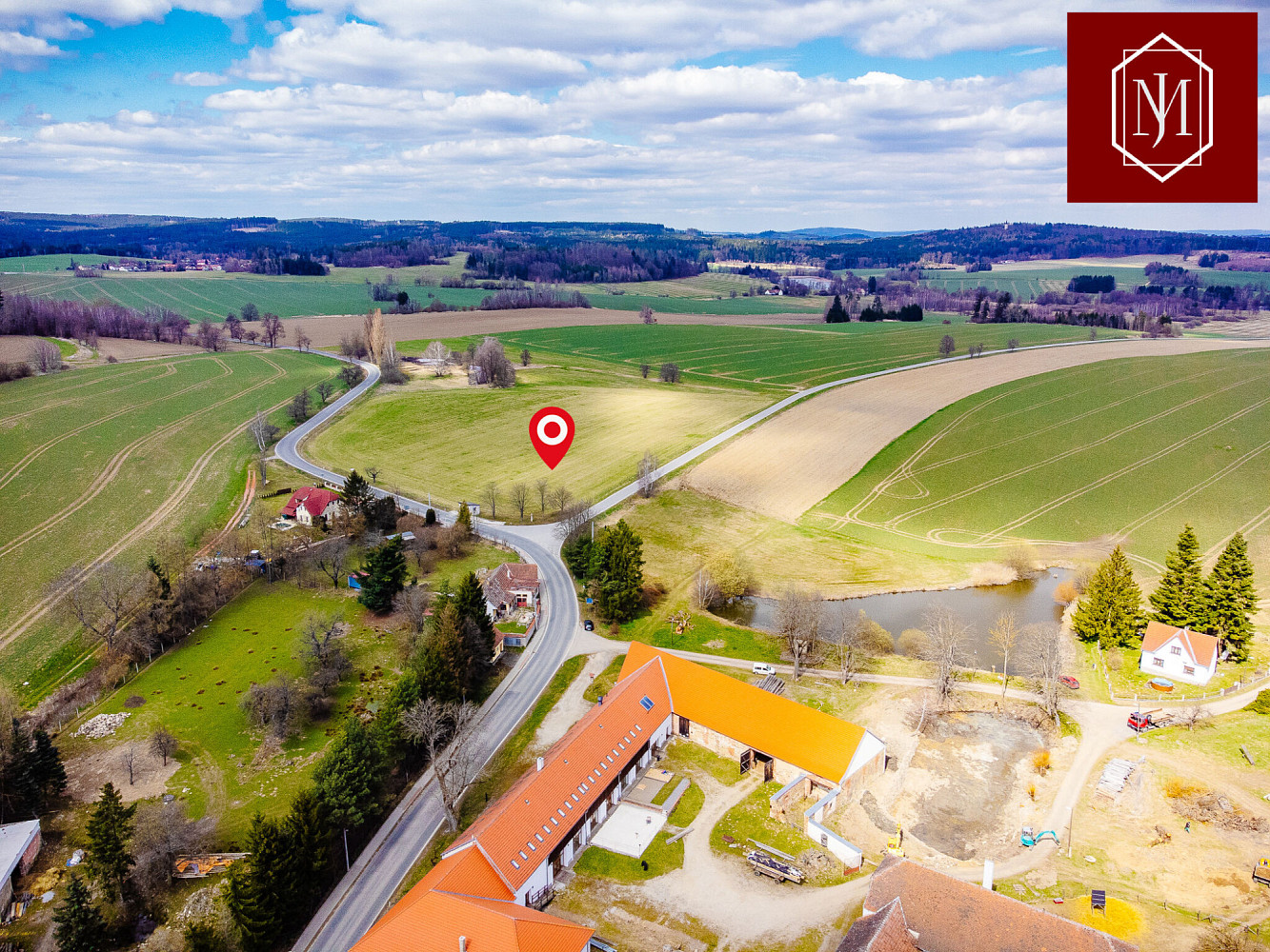 Prodej pozemku, 874 m² – pohled 3
