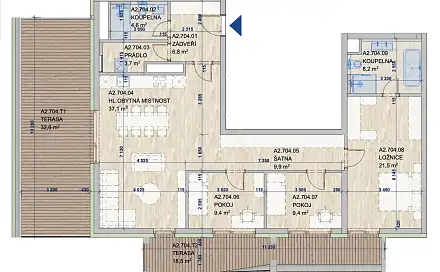 Prodej bytu 4+kk 162 m², Brno