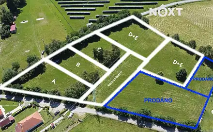 Prodej stavebního pozemku 1 564 m², Přídolí