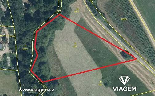 Prodej pole 1 293 m², Světlá nad Sázavou, okres Havlíčkův Brod