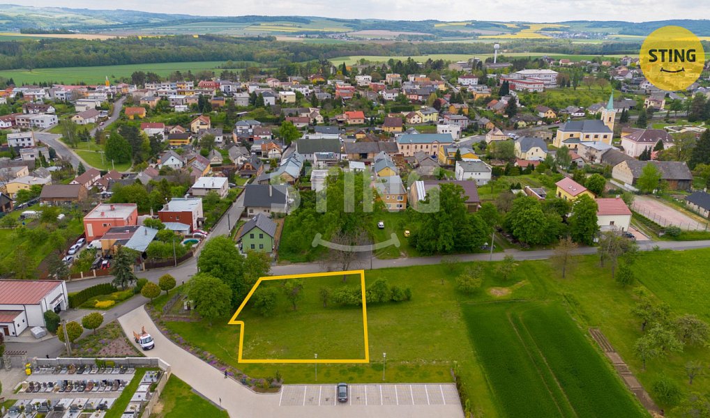 Prodej stavebního pozemku 962 m², Slavkov – náhled fotky 2