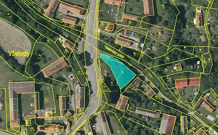 Prodej zahrady 756 m², Všehrdy, okres Plzeň-sever