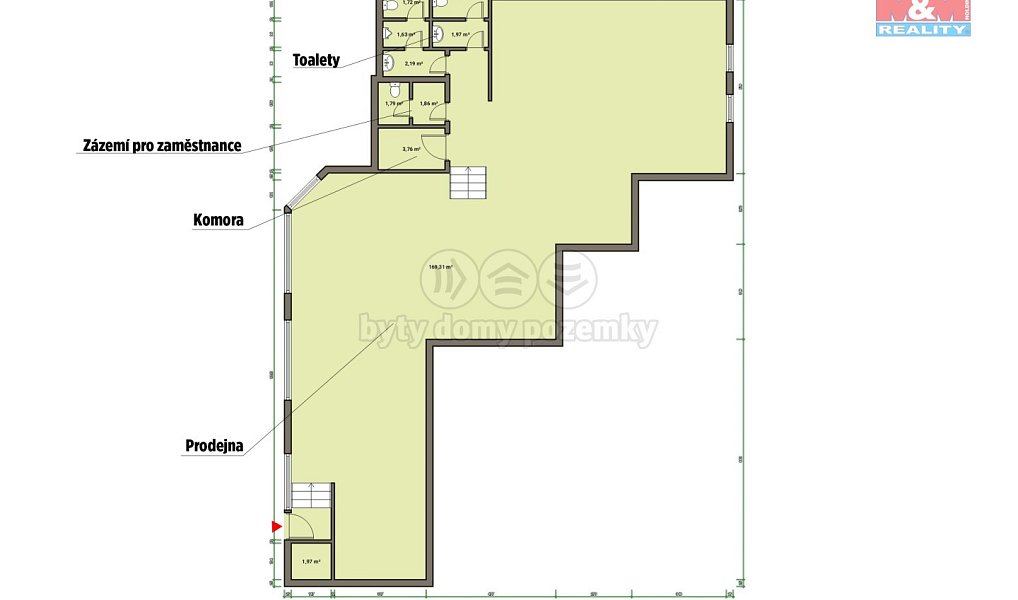 Prodej obchodních prostor 186 m², Mariánské Lázně – náhled fotky 12