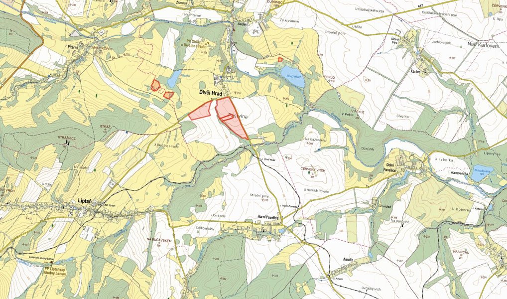 Prodej pole 269 326 m², Dívčí Hrad – náhled fotky 2