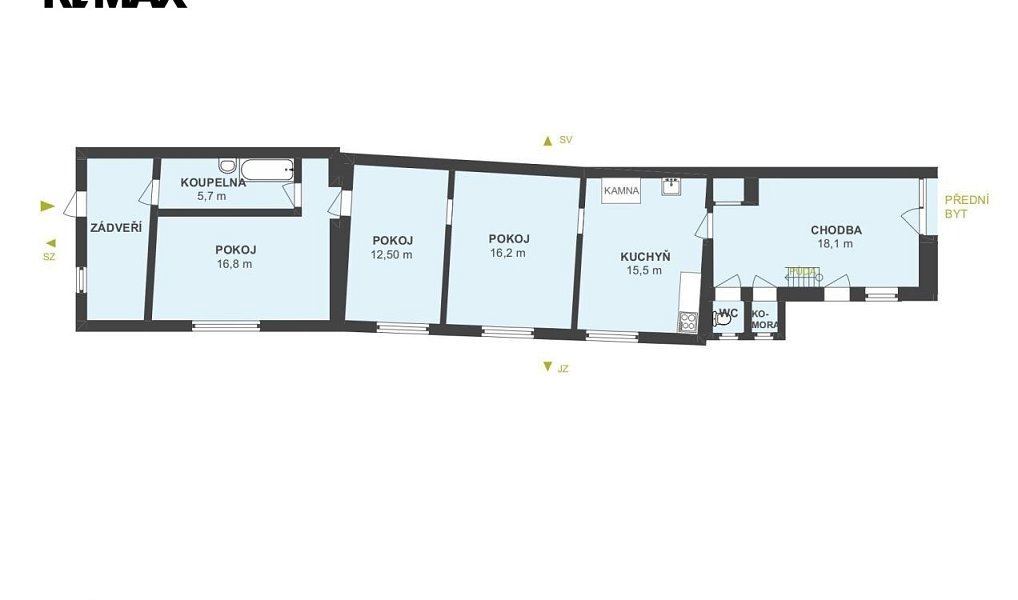 Prodej domu 240 m² s pozemkem 375 m², Polička – náhled fotky 5