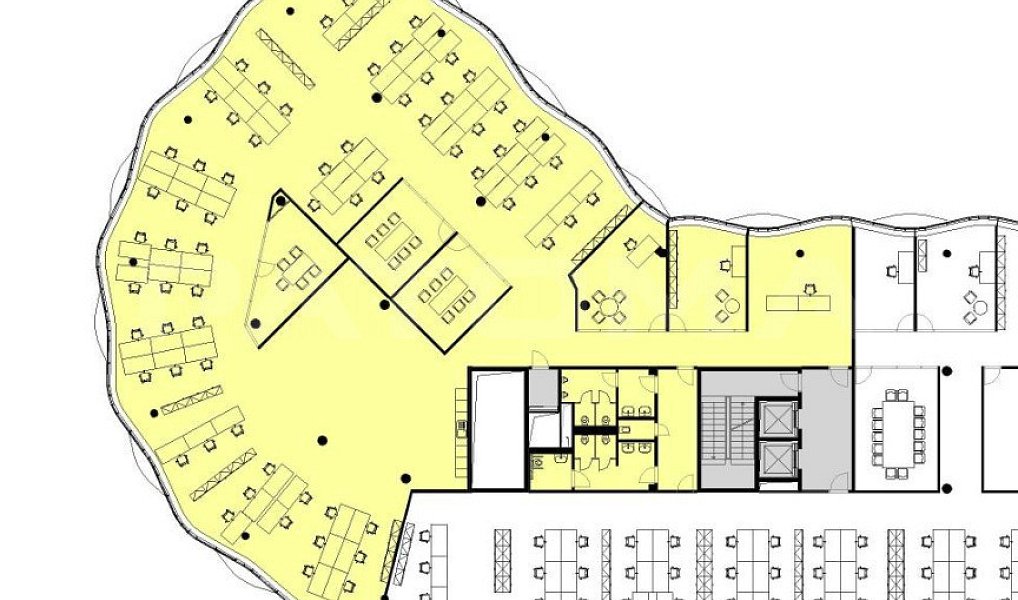 Pronájem kanceláře 708 m², Praha – náhled fotky 3