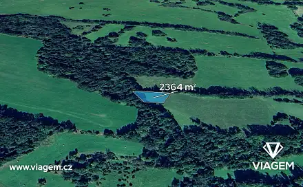 Prodej pole 1 182 m², Heřmanov, okres Děčín
