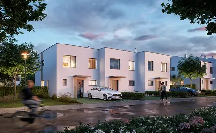 Prodej domu 105 m² s pozemkem 274 m², Kněževes, okres Praha-západ