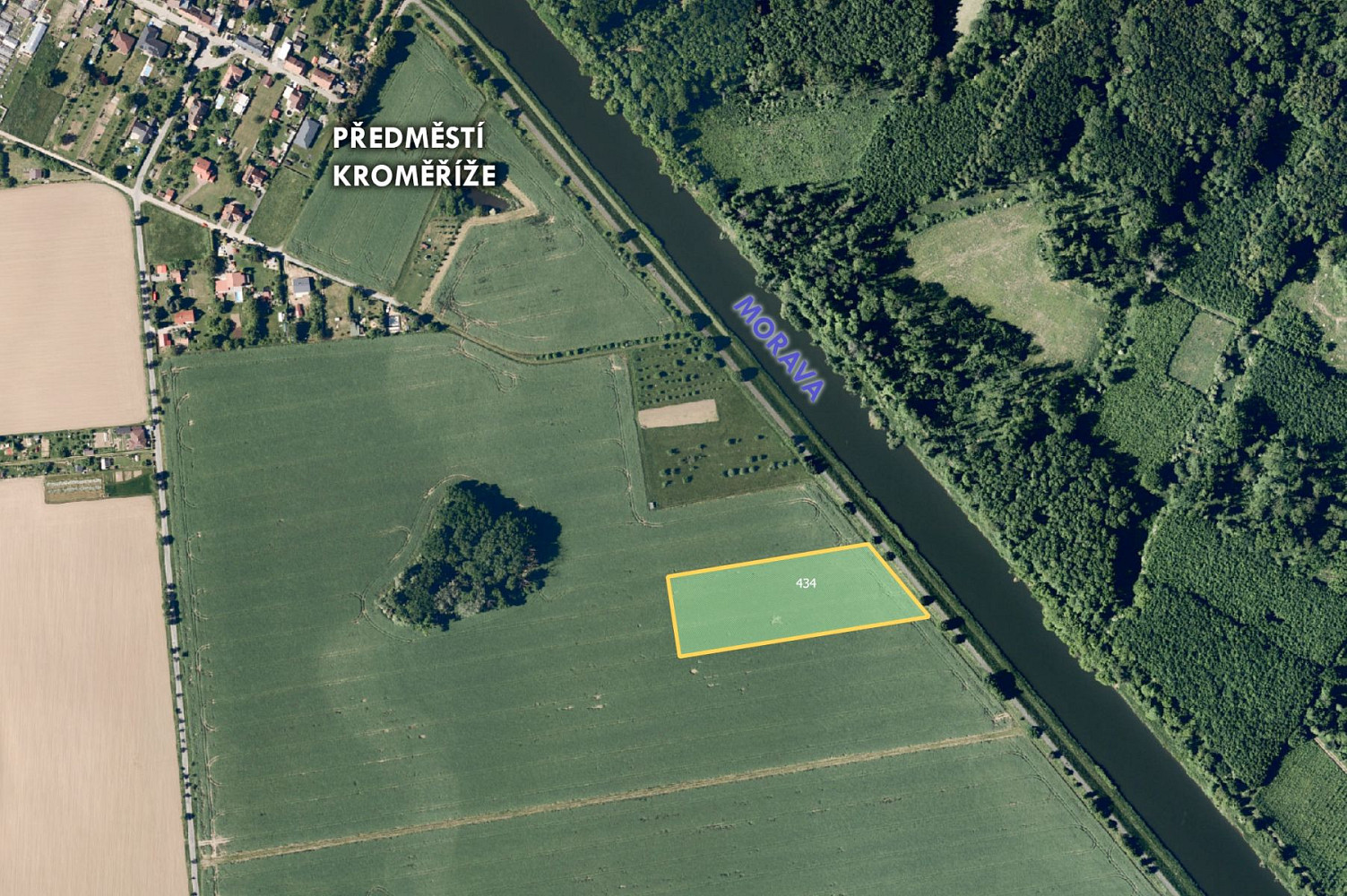 Prodej pole 12 562 m²