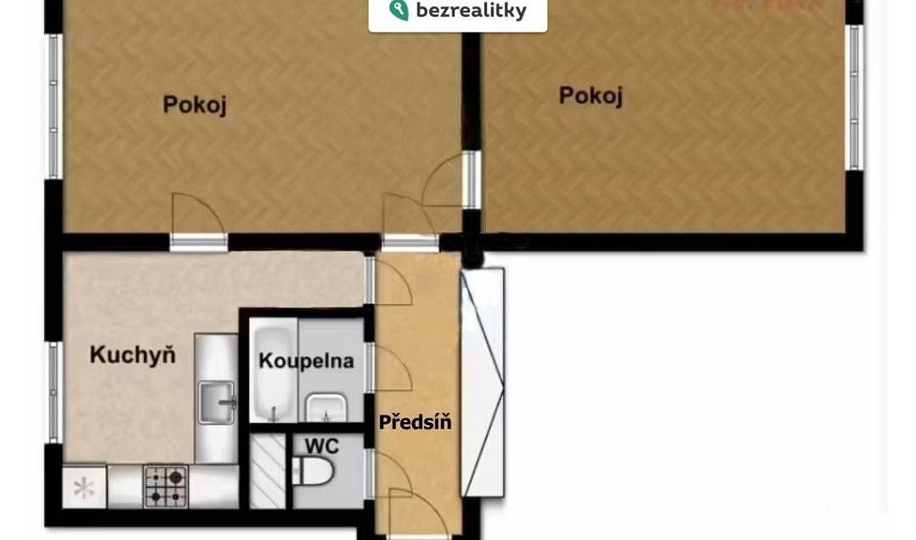 Prodej bytu 2+1 52 m², Praha – náhled fotky 10