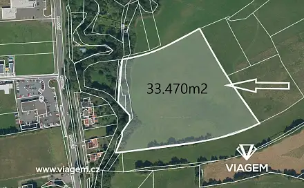 Prodej pole 8 367 m², Nový Jičín
