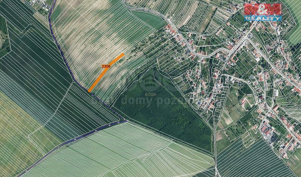 Prodej pole 531 m², Stavěšice – náhled fotky 4
