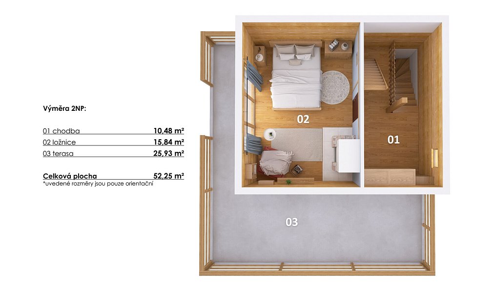 Prodej chaty/chalupy 83 m² s pozemkem 440 m², Bojanovice – náhled fotky 17