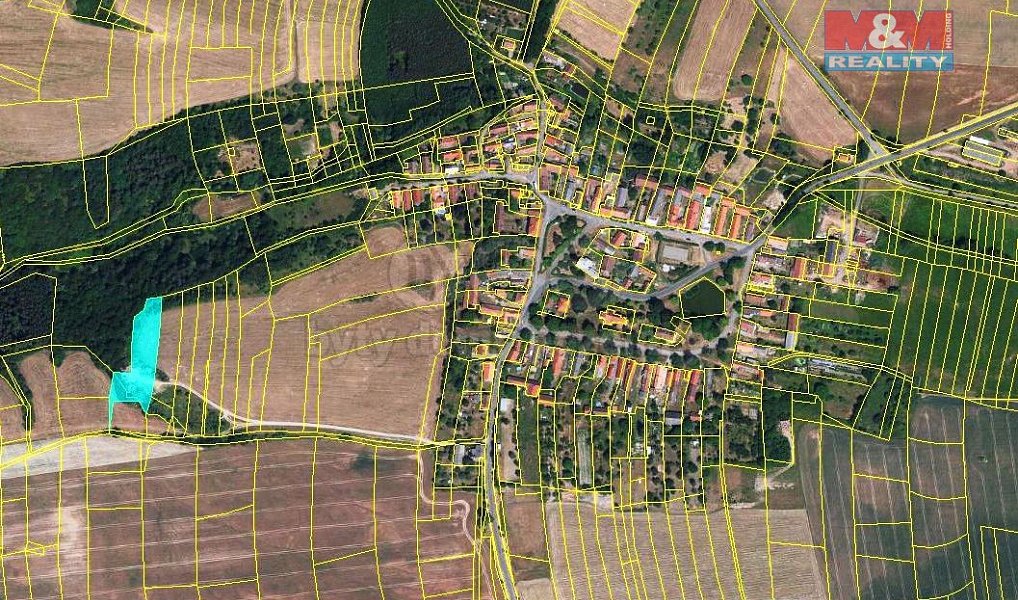 Prodej pole 3 750 m², Slabce – náhled fotky 3