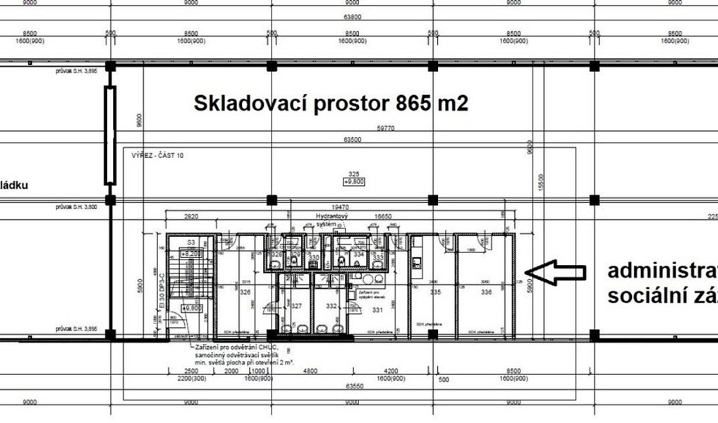 Pronájem skladovacích prostor 959 m², Nehvizdy – náhled fotky 5