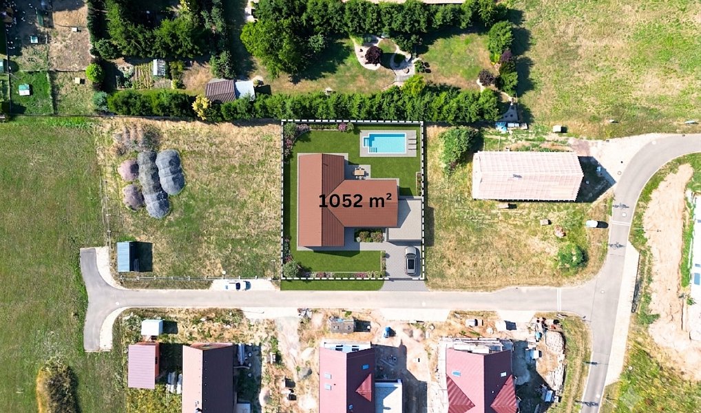 Prodej stavebního pozemku 1 052 m², Praskačka – náhled fotky 3