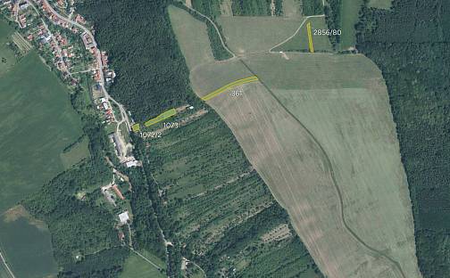 Prodej pole 19 554 m², Veletiny, okres Uherské Hradiště