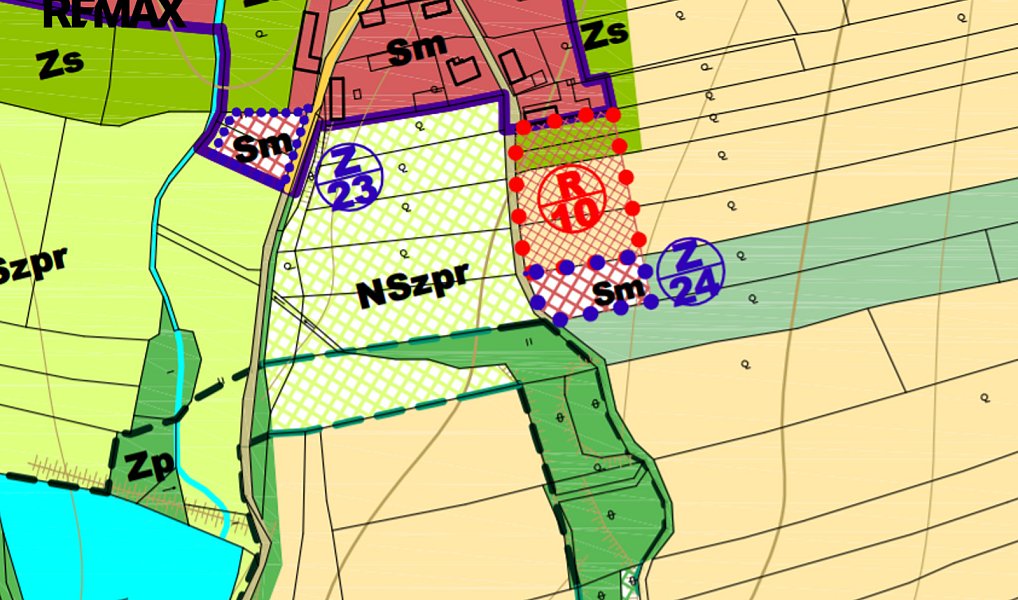 Prodej stavebního pozemku 1 361 m², Vitice – náhled fotky 6