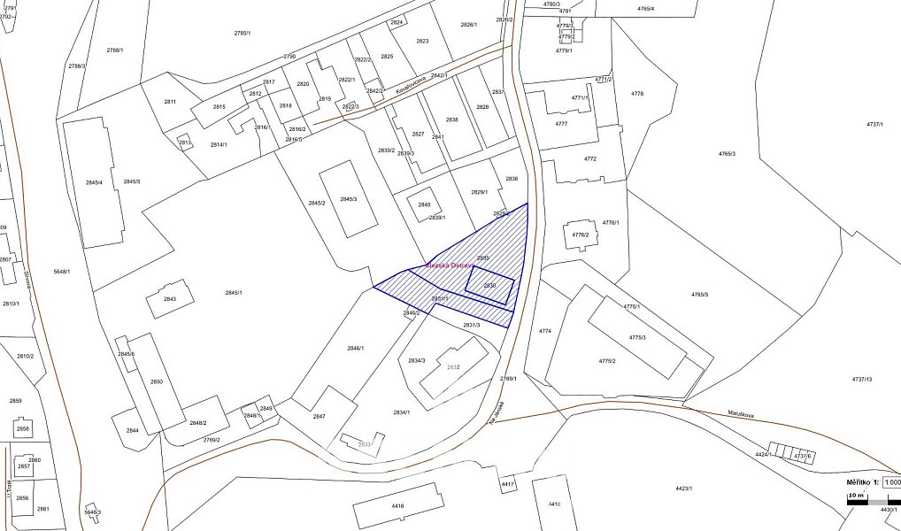 Prodej stavebního pozemku 2 246 m², Ostrava – náhled fotky 2