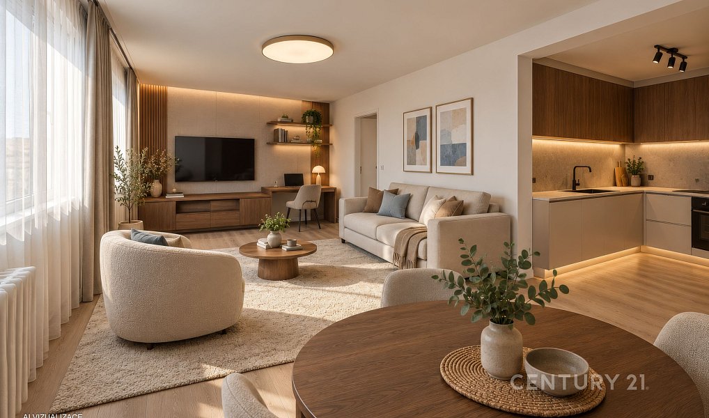 Prodej bytu 1+kk, 32 m², Řepy - Praha 17, Praha
