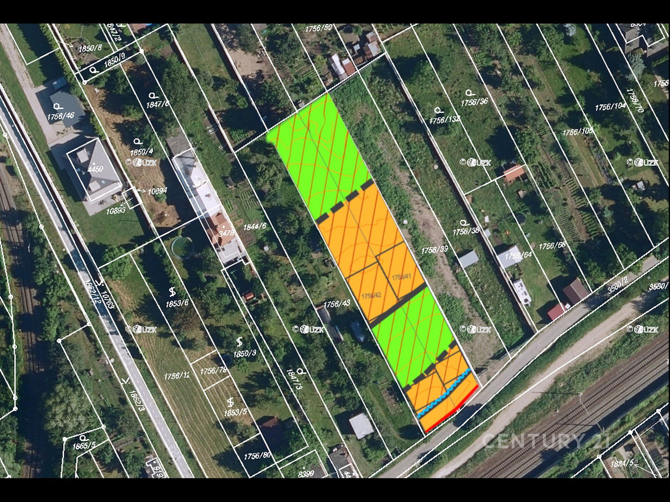 Prodej stavebního pozemku 2 232 m² – fotografie 4