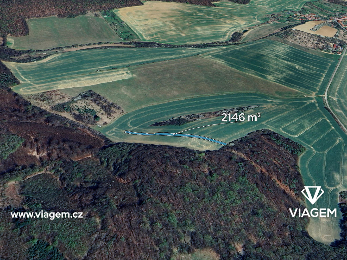 Prodej pole 2 146 m²