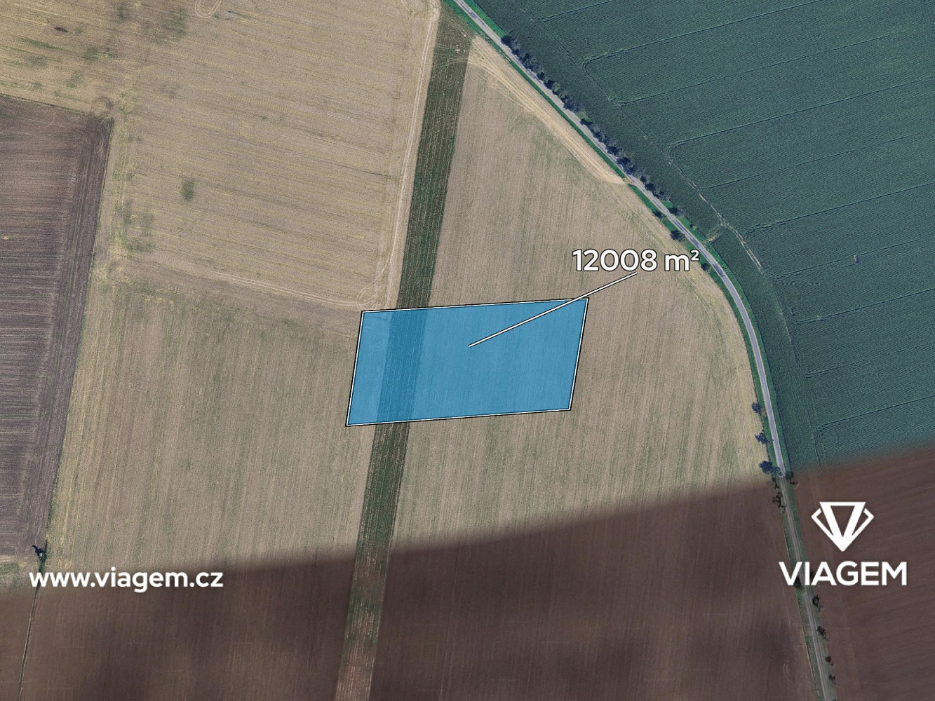 Prodej pole 12 008 m² – fotografie 2