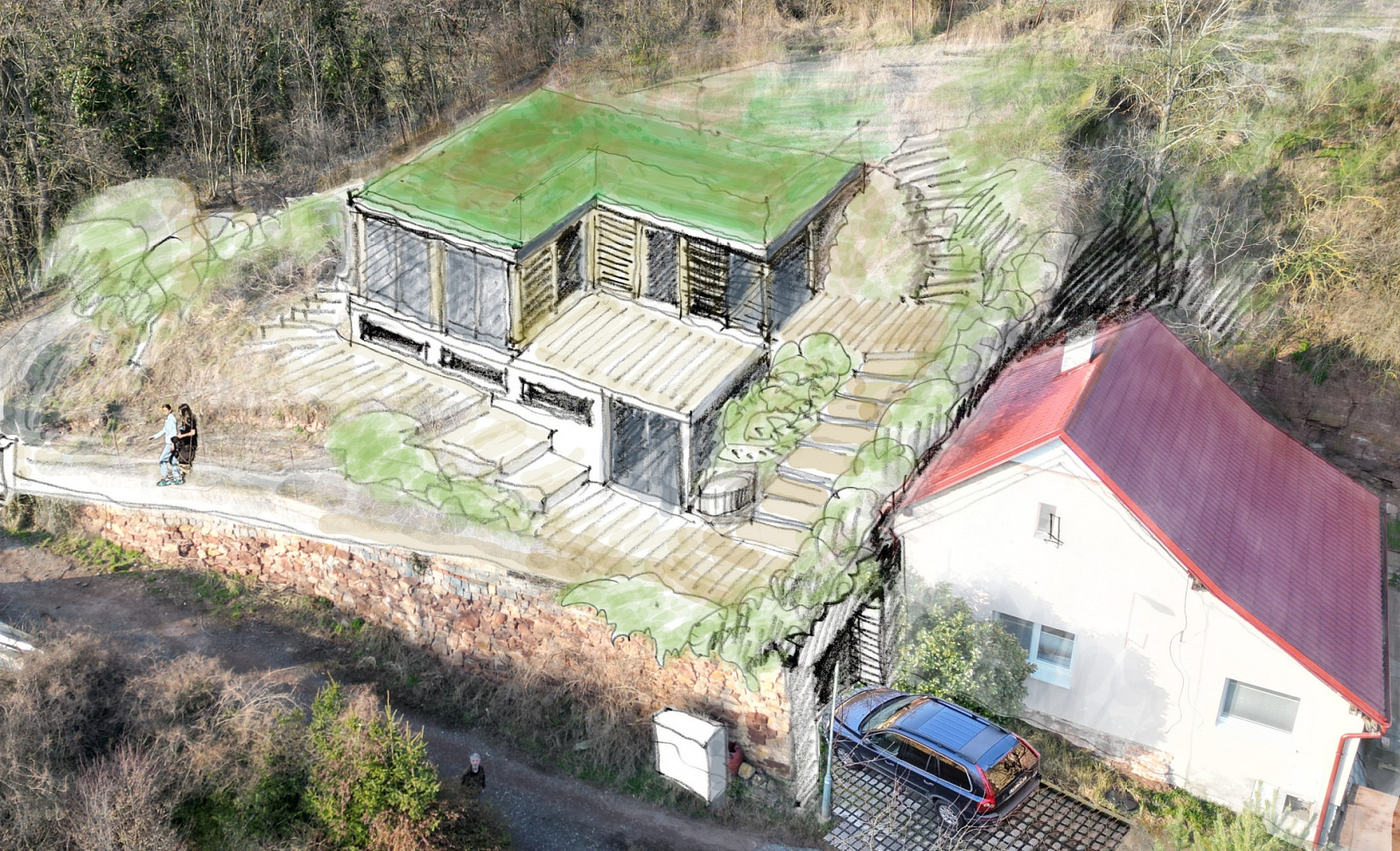 Dražba stavebního pozemku 730 m²
