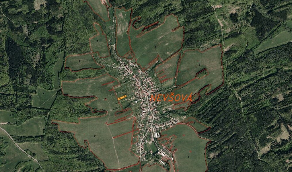 Prodej pole 1 102 m², Slavičín – náhled fotky 2