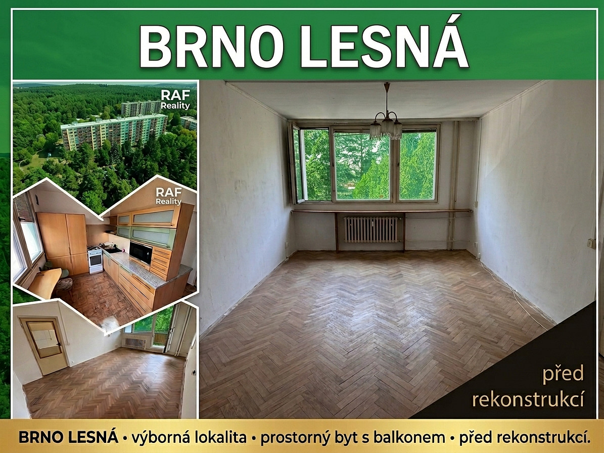 Prodej bytu 2+1 56 m²