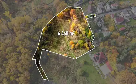 Prodej stavebního pozemku 6 468 m², Na Hampuši, Košťany - Střelná, okres Teplice