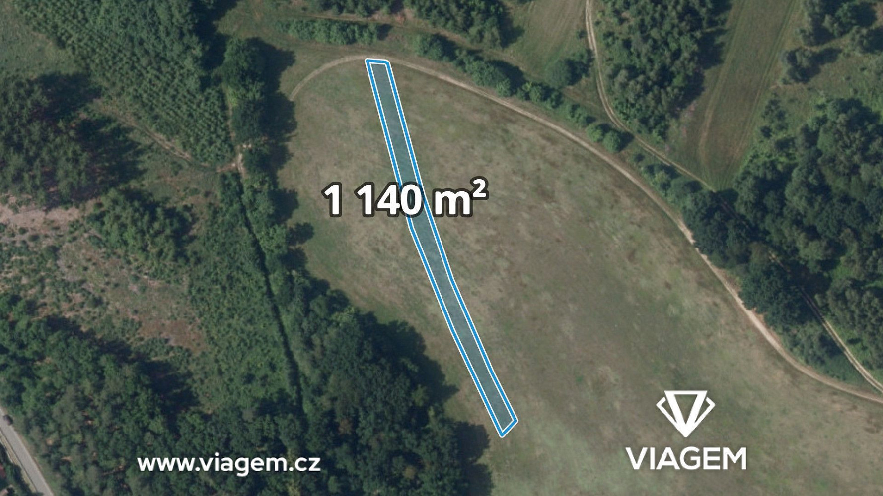 Prodej pole 1 140 m²