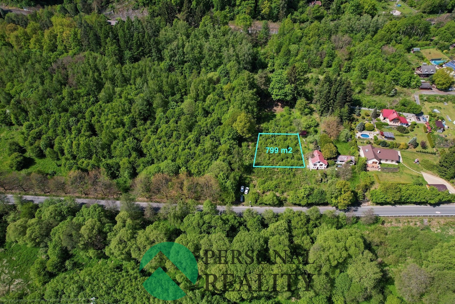 Prodej stavebního pozemku 799 m² – fotografie 2