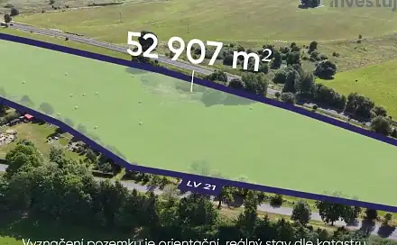 Prodej louky 52 907 m², Mnichov, okres Cheb