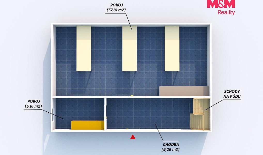 Prodej domu 53 m² s pozemkem 495 m², Vinařice – náhled fotky 12