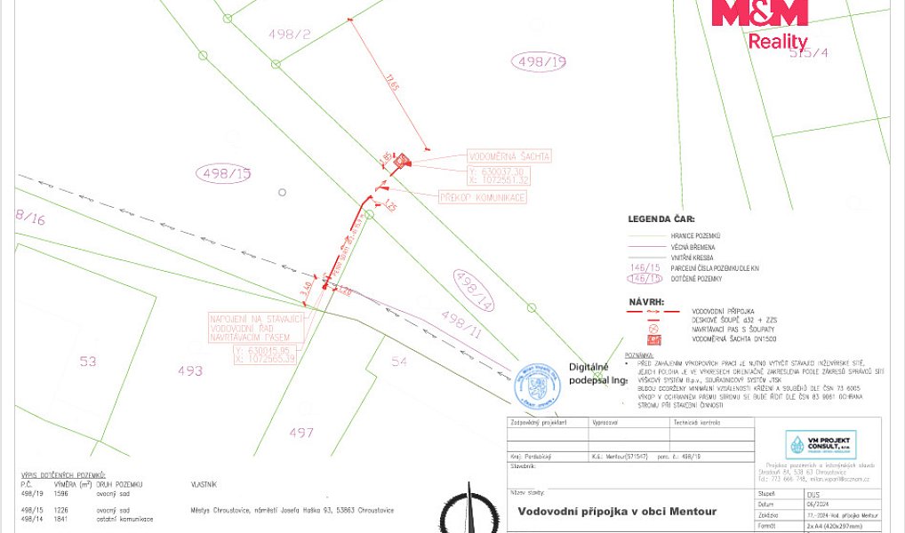 Prodej stavebního pozemku 1 596 m², Chroustovice – náhled fotky 11